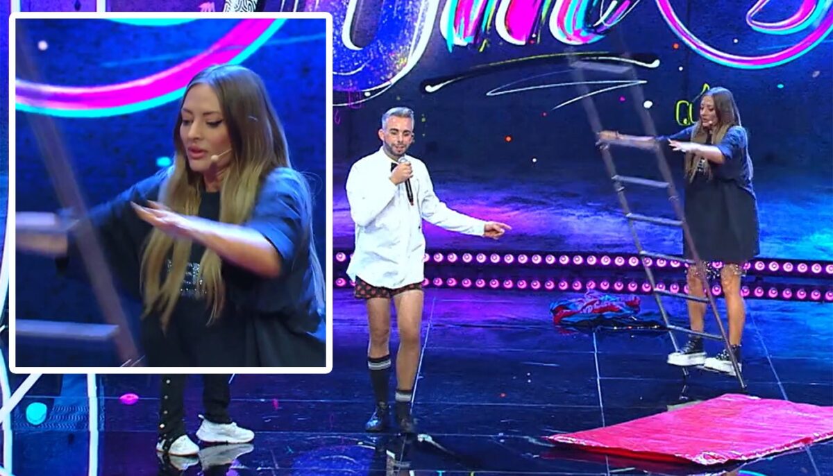 Imagine Stire Delia Matache, la un pas de tragedie la iUmor. Ce s-a întâmplat la filmări, în platoul postului Antena 1 | 2review.ro