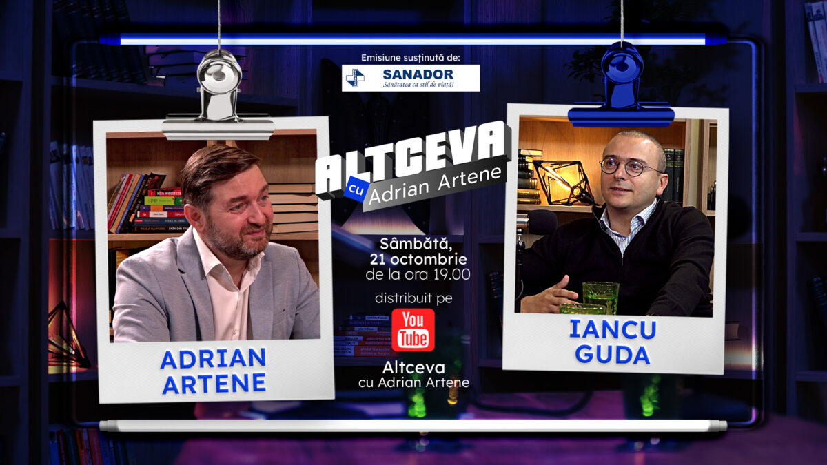 Imagine Stire Iancu Guda, unul dintre analiștii financiari de top din România, invitat la podcastul ALTCEVA cu Adrian Artene | 2review.ro