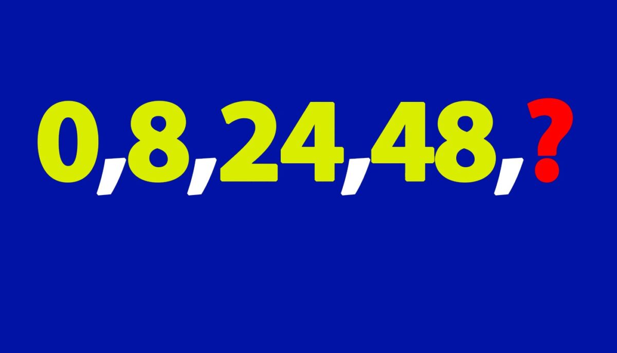 Imagine Stire Test de inteligență pentru genii | Completați următorul număr din seria 0, 8, 24, 48 | 2review.ro
