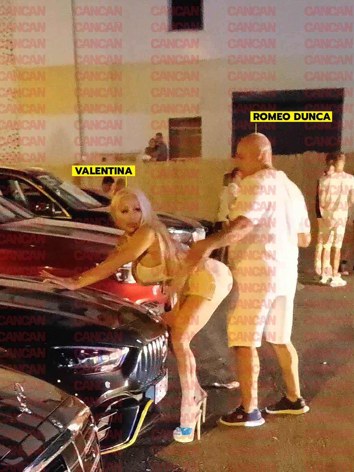 Valentina a vrut pe la spate în parcarea LOFT-ului