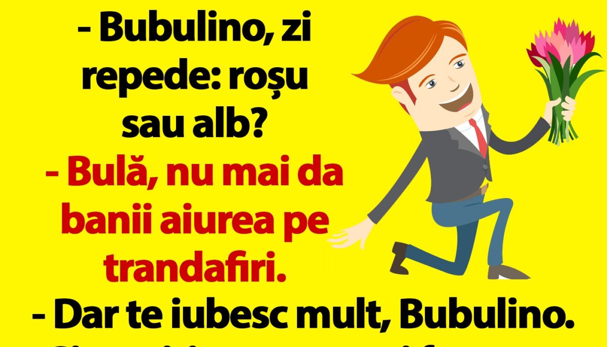 Imagine Stire BANC | „Bulă, nu mai da banii aiurea pe trandafiri!” | 2review.ro