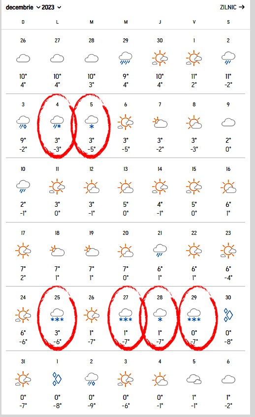 E oficial, vine iarna în toată România! Pe ce dată exactă începe să ningă în București. Anunțul făcut de meteorologii Accuweather