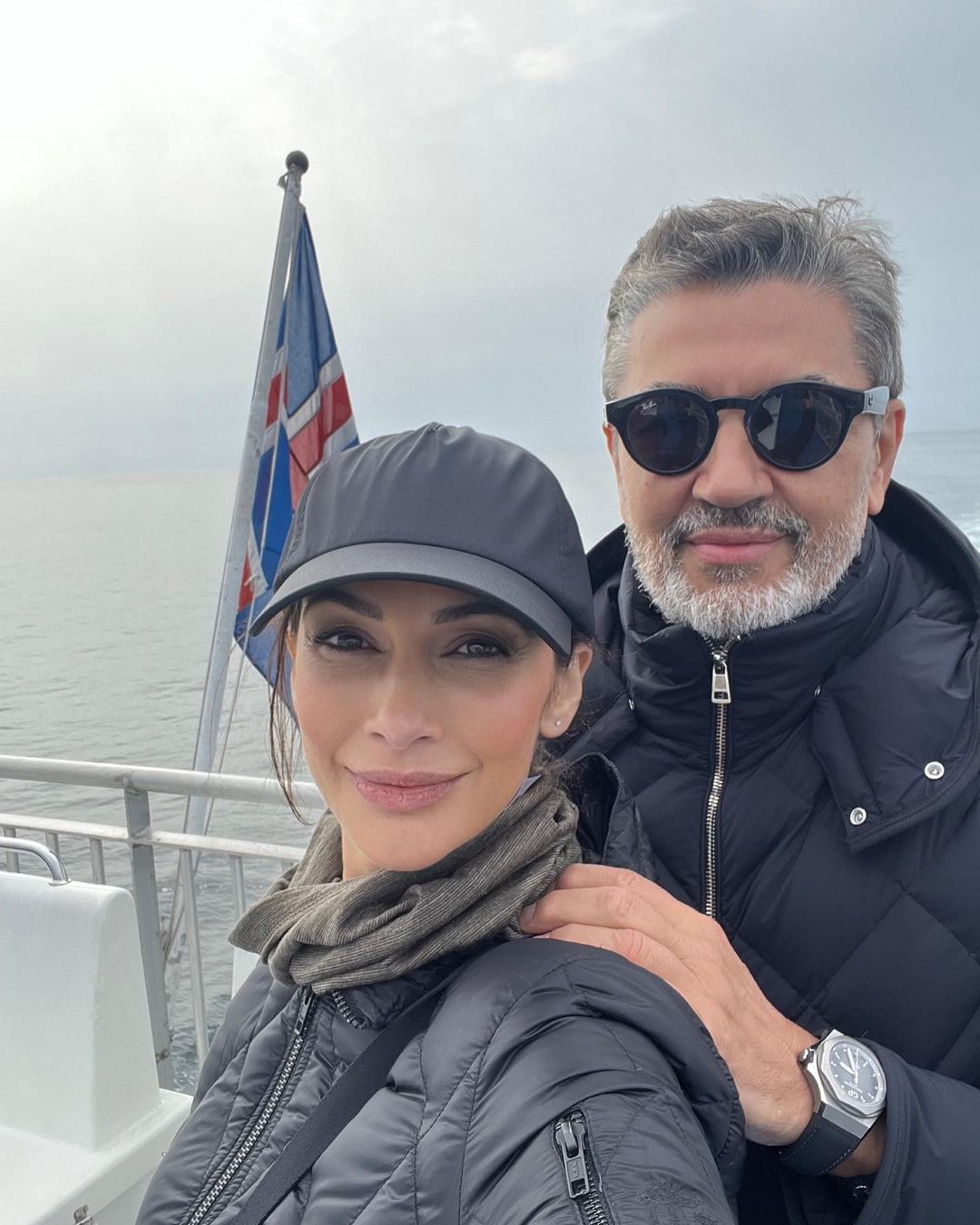 Andreea Berecleanu și soțul ei, în Islanda/ Sursa foto: Instagram