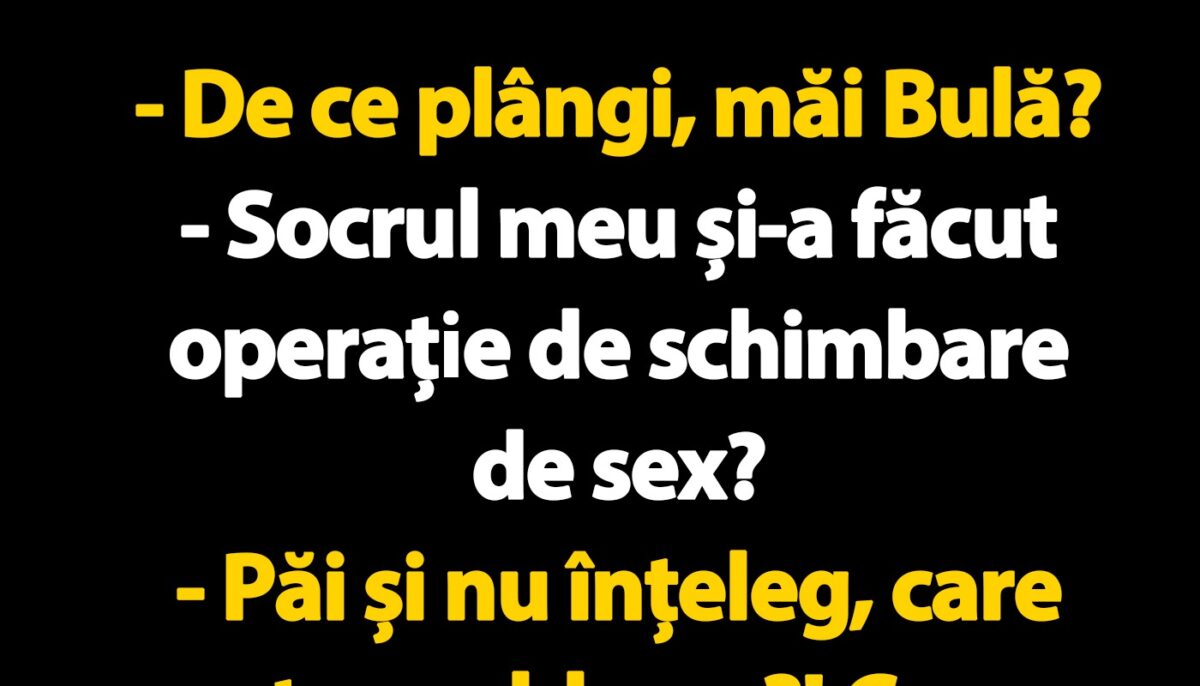 Imagine Stire BANC BULA | „De ce plângi, măi Bulă” | 2review.ro