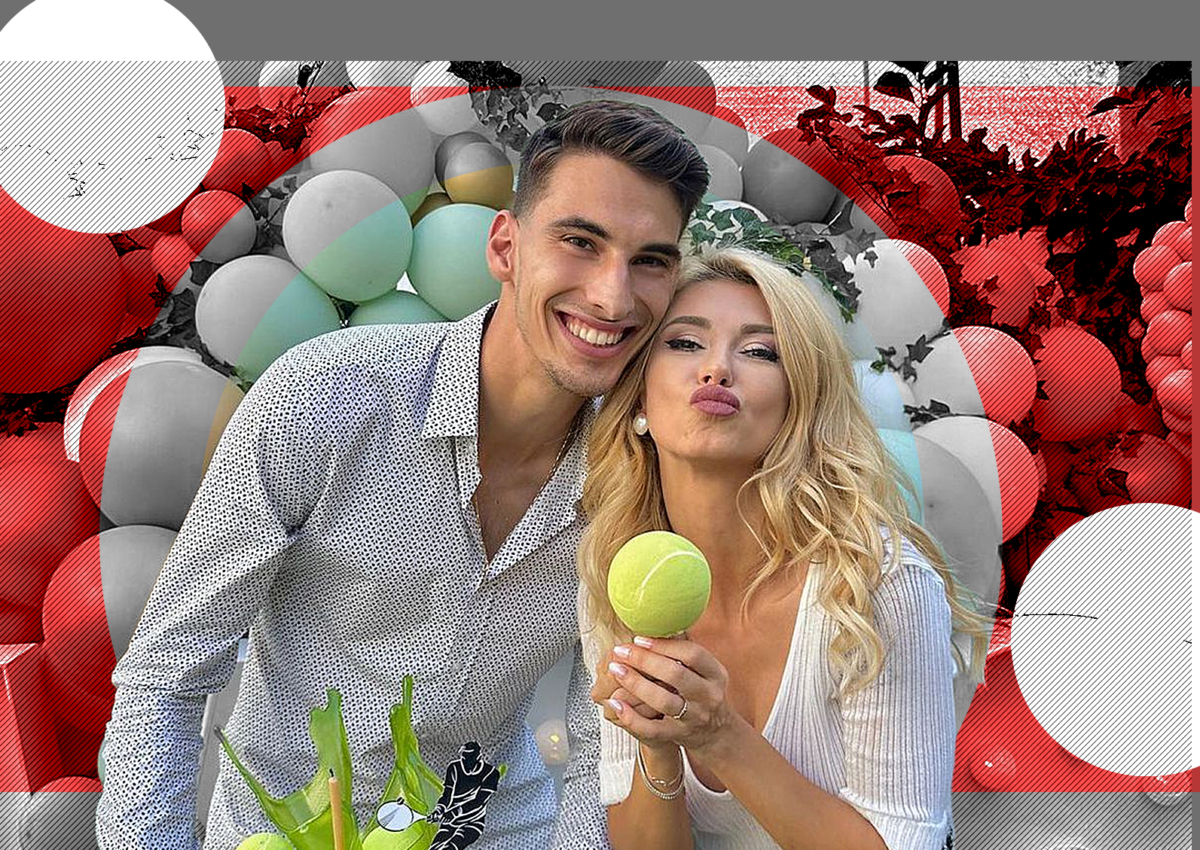 Imagine Stire Exerciții la bustul gol în cuplul Andreea Bălan – Victor Cornea. Cei doi se pregătesc intens pentru următorul turneu al jucătorului de tenis | 2review.ro