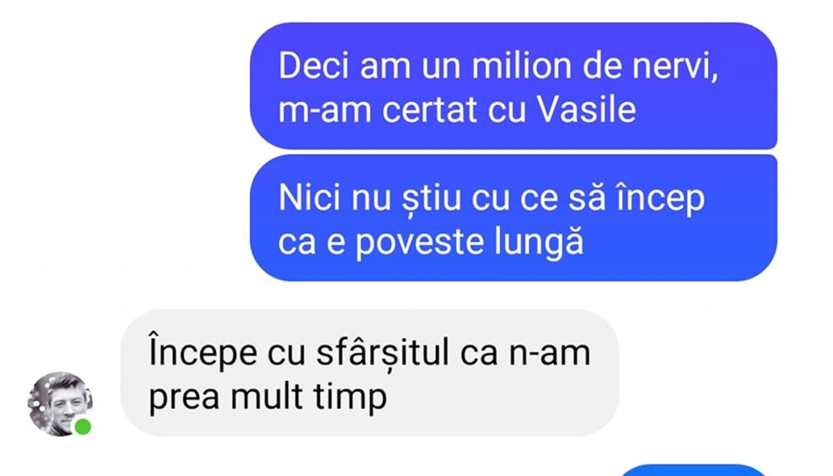 Imagine Stire BANC | „Am un milion de nervi, m-am certat cu Vasile” | 2review.ro