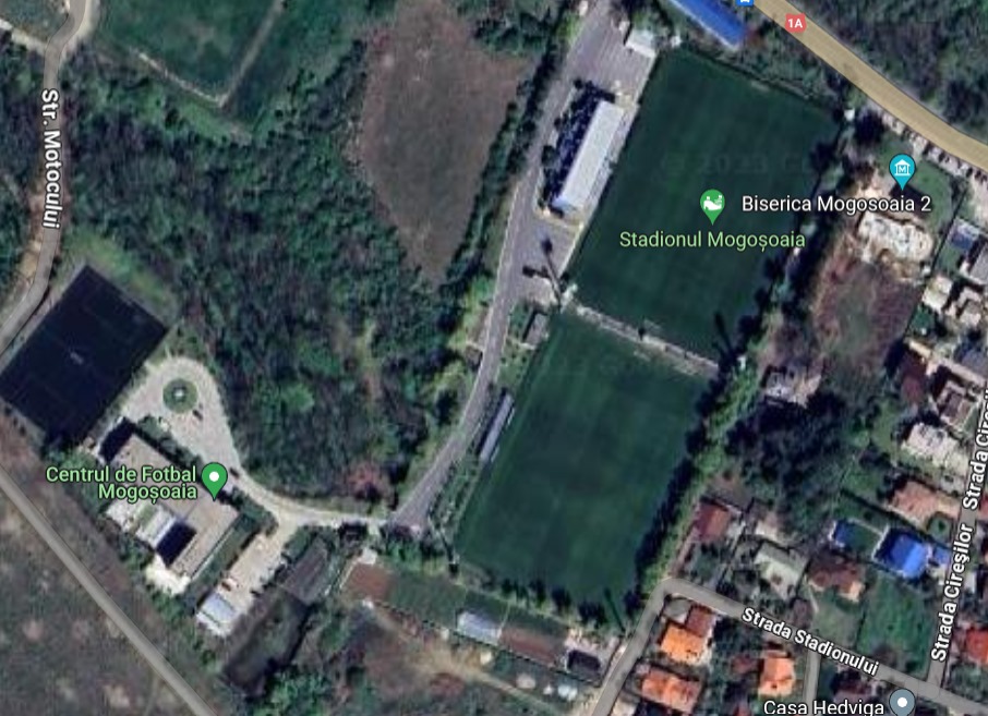 Biserica Mogoșoaia 2 se află chiar lângă baza FRF