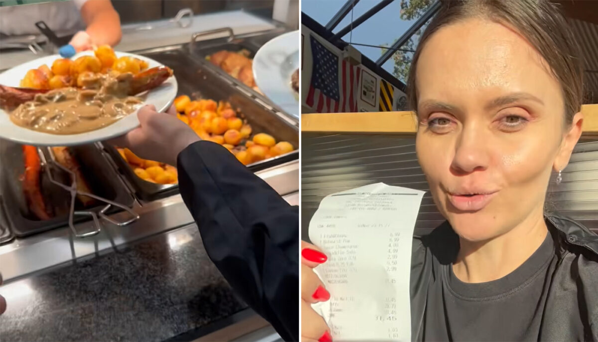 Câți bani au plătit Mădălin Ionescu și Cristina Șișcanu pentru un cârnat, o chiftea și cartofi prăjiți, la „împinge tava” în Germania