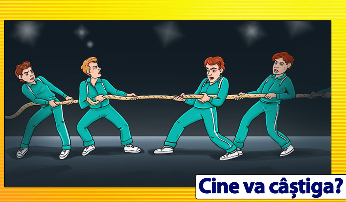 Test de logică | Dreapta sau stânga: Care echipă va câștiga? Test de logică: Care echipă va câștiga?