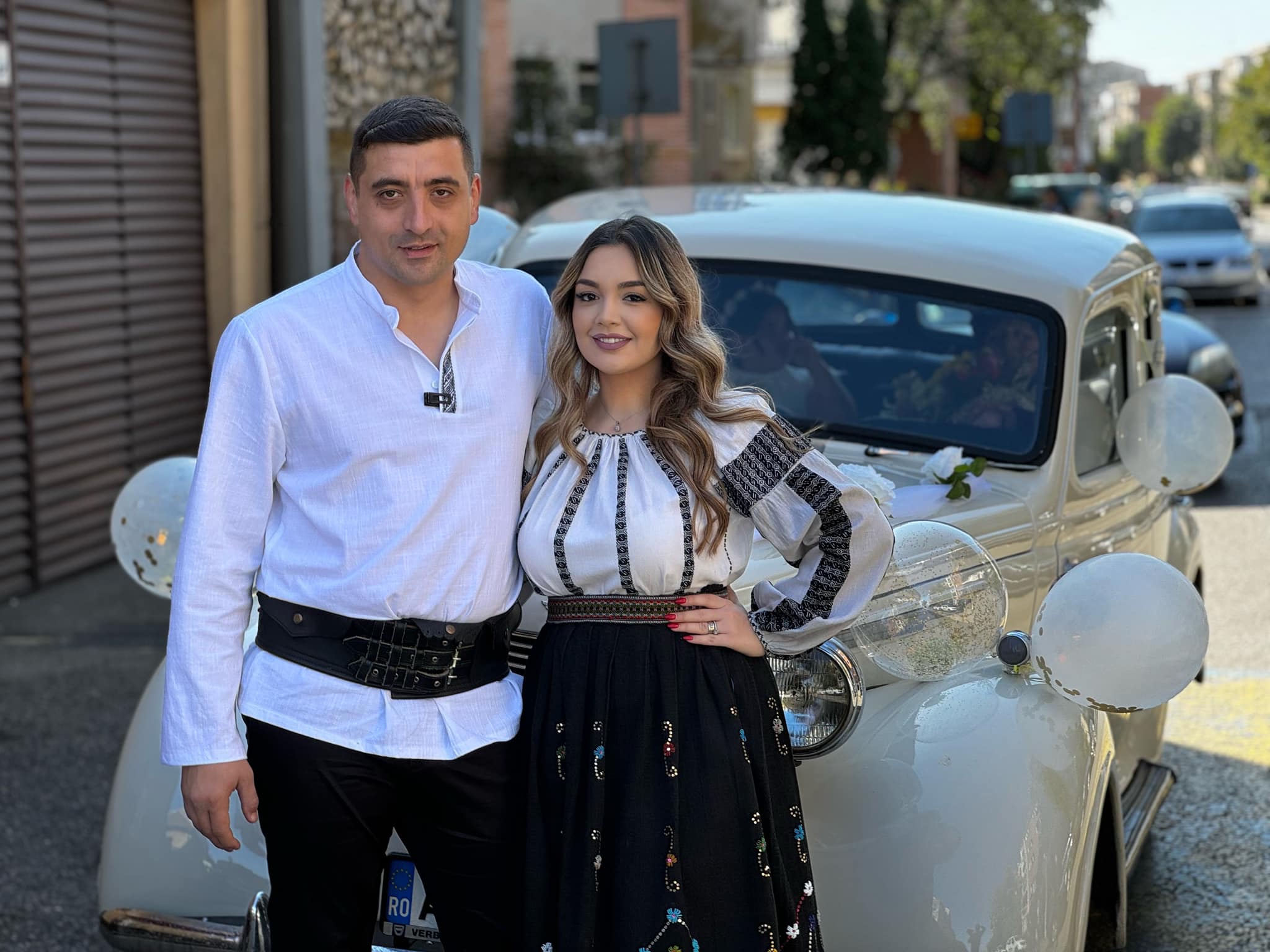 Ilinca și George Simion/ Sursa foto: Facebook