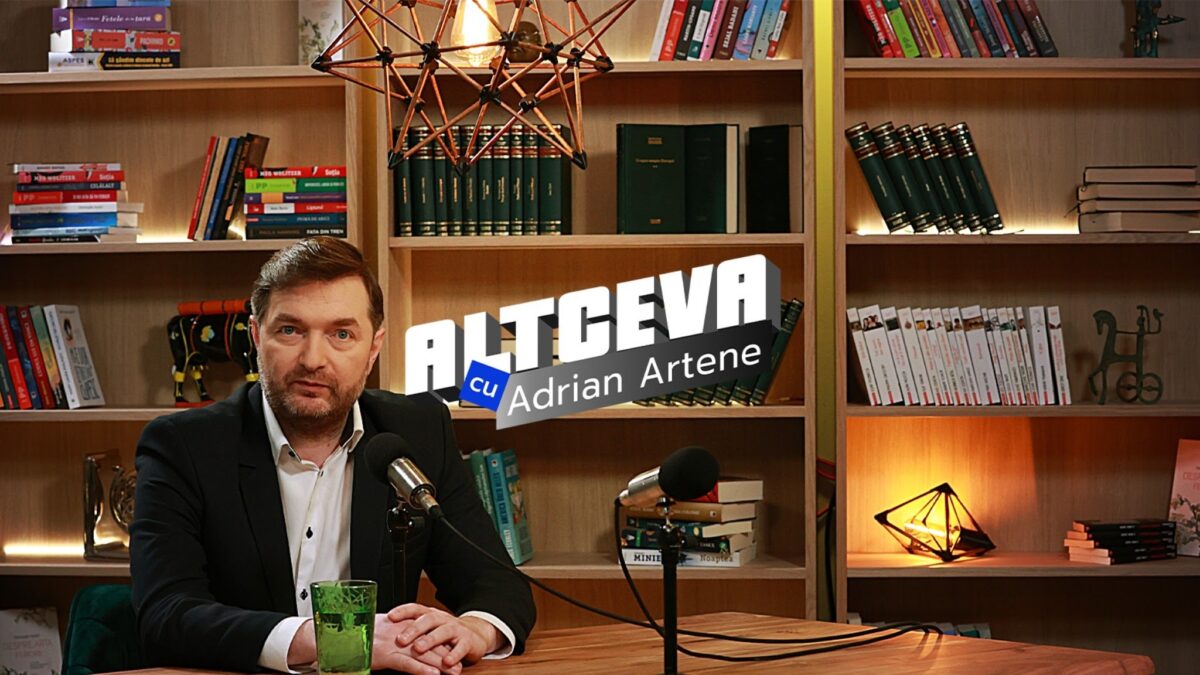 Podcastul „Altceva cu Adrian Artene”, cel mai iubit podcast cultural conform Radar de Media