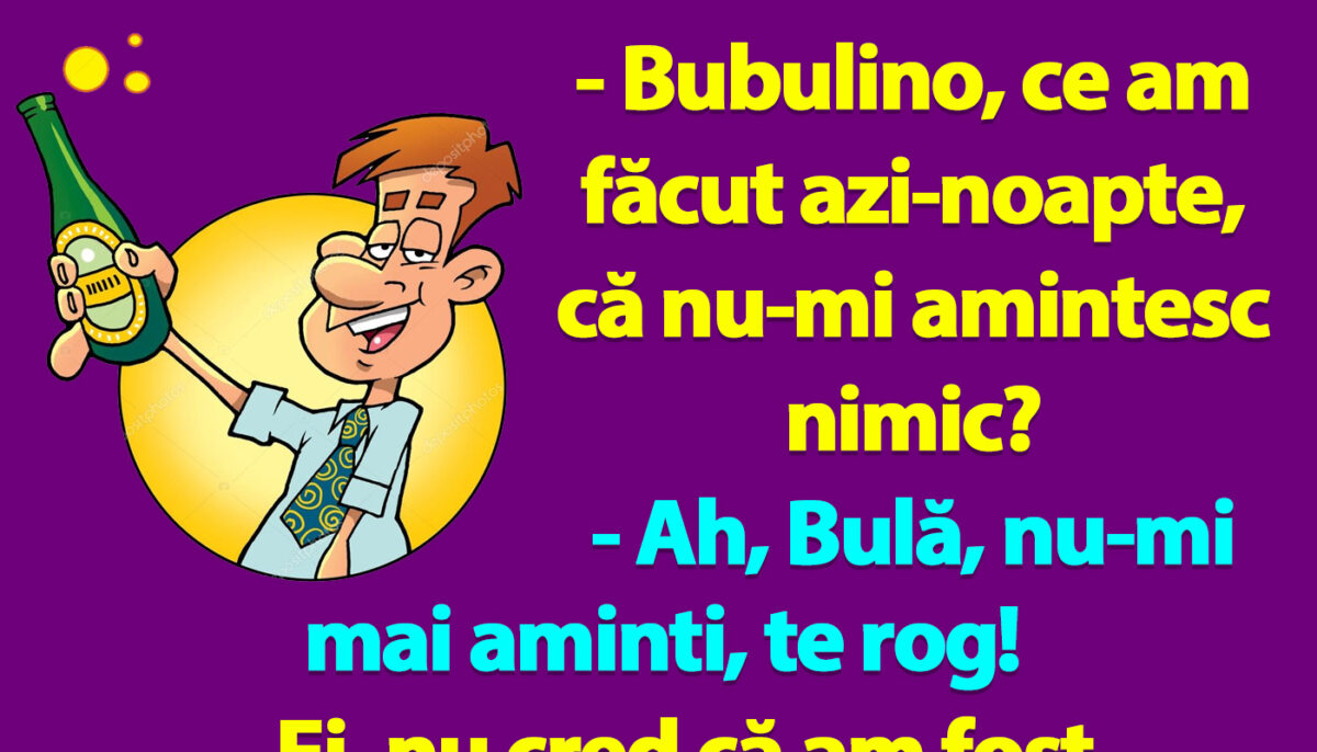 Imagine Stire BANC | „Bulă, nu te-am văzut niciodată atât de beat ca azi-noapte” | 2review.ro
