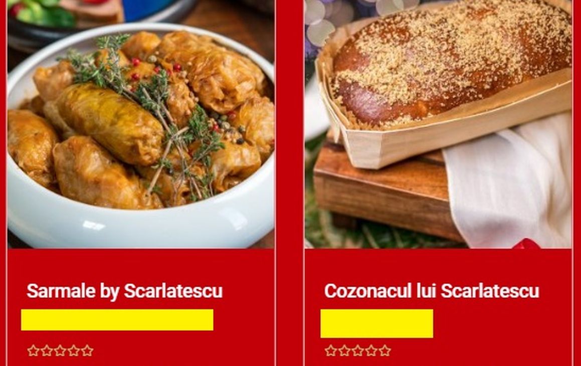 Sarmalele și cozonacul gătite de Cătălin Scărlătescu, la prețuri prohibitive. Cât trebuie să scoți din buzunar pentru a avea aceste produse pe masa de Crăciun