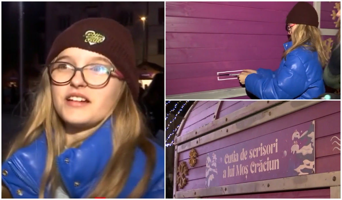 Scrisoarea emoționantă a unei fetițe din Cluj pentru Moș Crăciun. Carla speră la un miracol: „Să prindă încă un Crăciun, anul viitor”