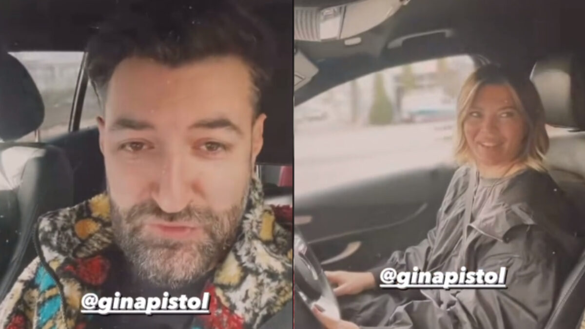 Imagine Stire Gina Pistol se bucură că Smiley a rămas fără permis. Dialog genial în mașină. „Plătesc sub formă de troc | 2review.ro