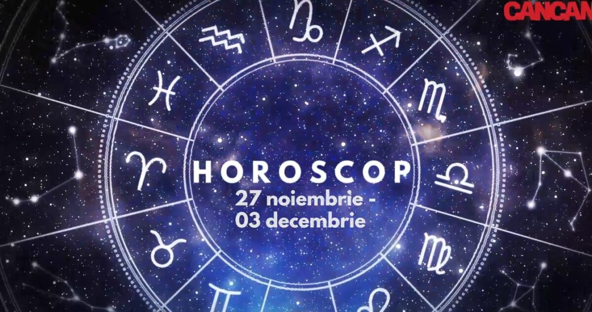 Horoscop săptămânal 27 noiembrie – 3 decembrie. Vești bune pentru zodia Balanță