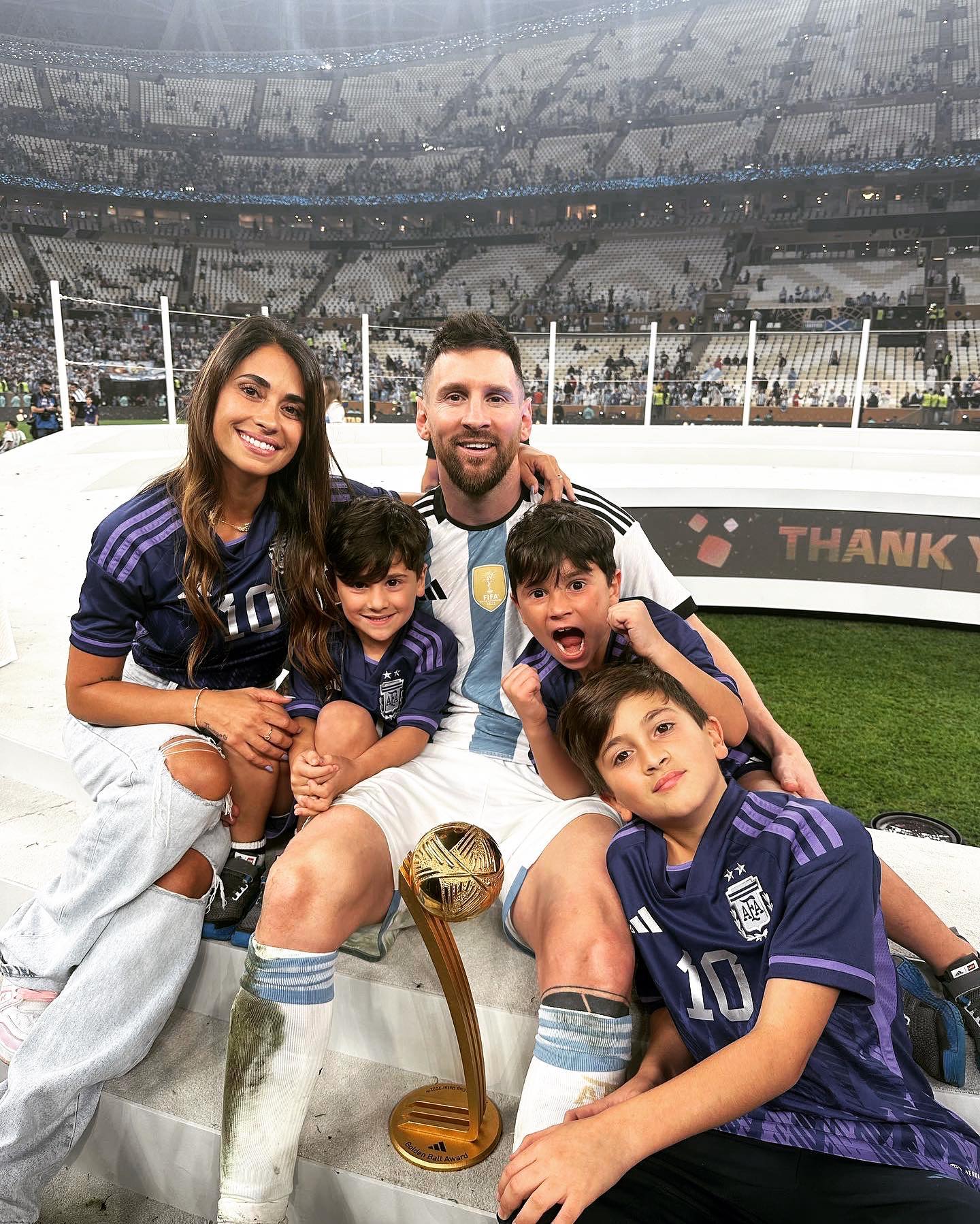 Leo Messi familie