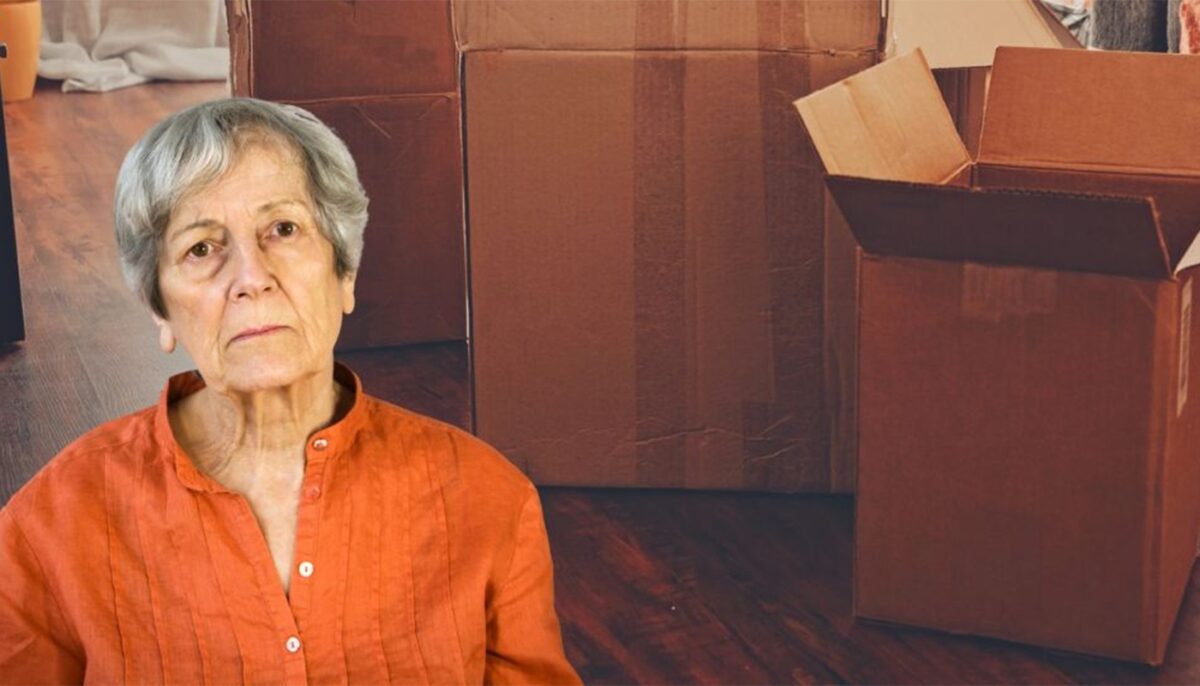 Imagine Stire Această pensionară a fost dată afară din casă, pentru că „apartamentul era prea mare pentru o singură persoană” | 2review.ro