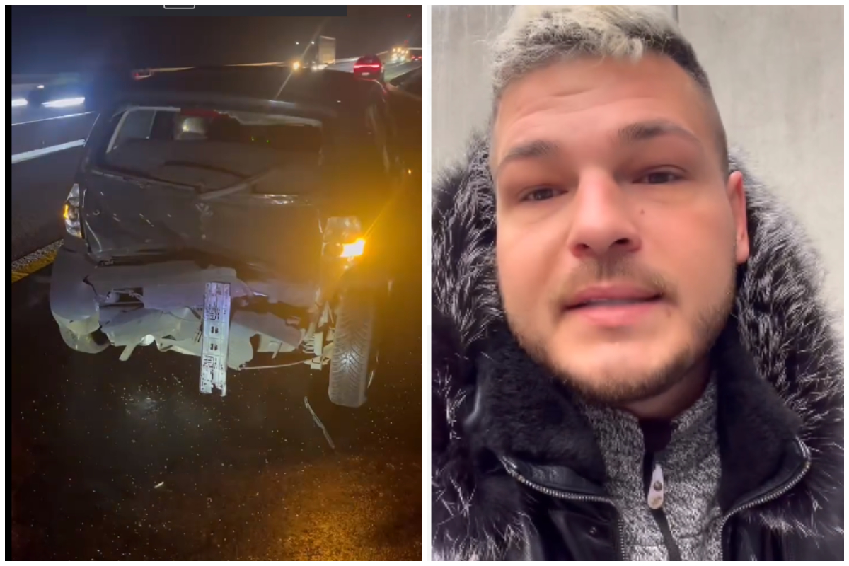 Imagine Stire Răzvan Botezatu, implicat într-un grav accident rutier! Mașina în care se afla a fost făcută praf: „Nu am știut ce se întâmplă” | 2review.ro