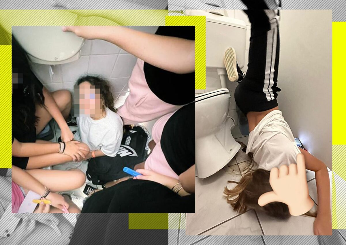 Imagini uluitoare, haos la Școala Americană! Ce au putut să facă elevele, în toaletă! Fumuri, alcool, nebunie!