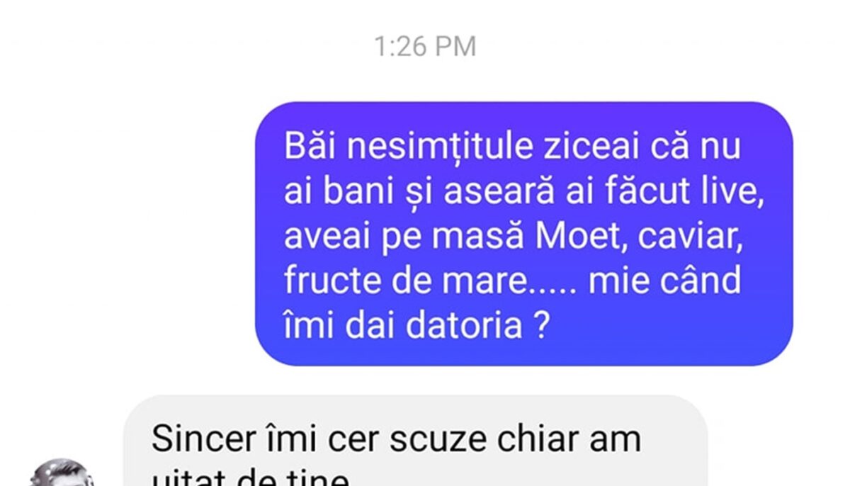 Imagine Stire Bancul sfârșitului de săptămână | „Ziceai că nu ai bani și aseară aveai pe masă Moet” | 2review.ro