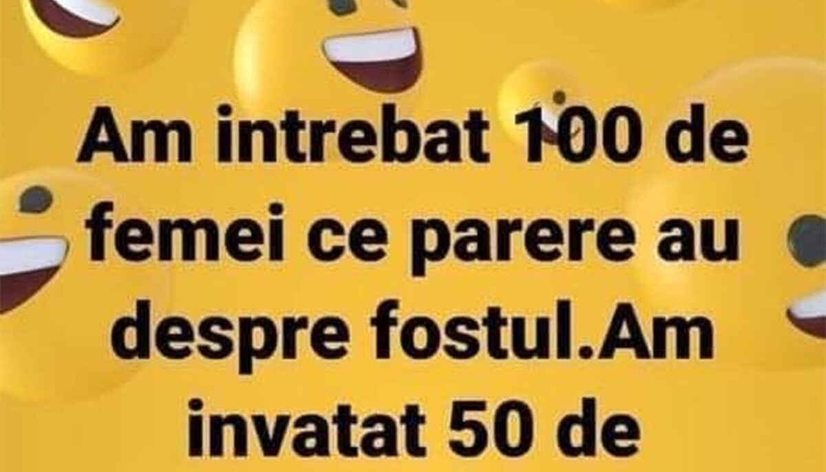 Imagine Stire BANC | Am întrebat 100 de femei ce părere au despre fostul | 2review.ro