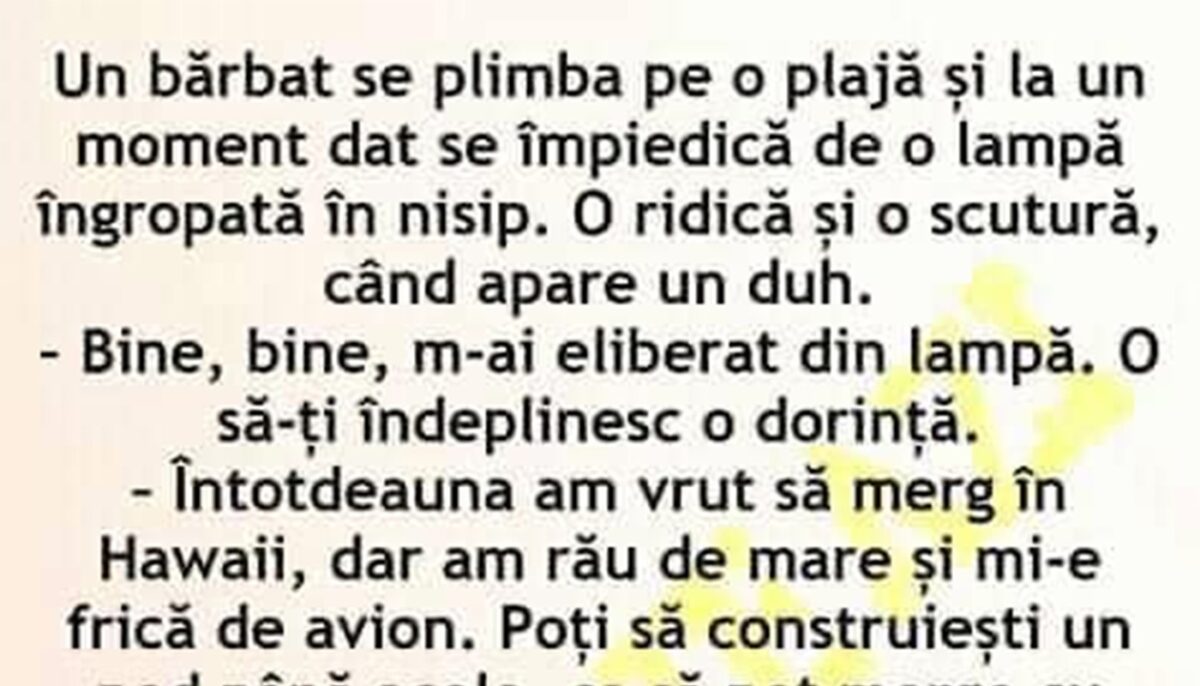 Imagine Stire BANCUL ZILEI | Românul și duhul fermecat | 2review.ro