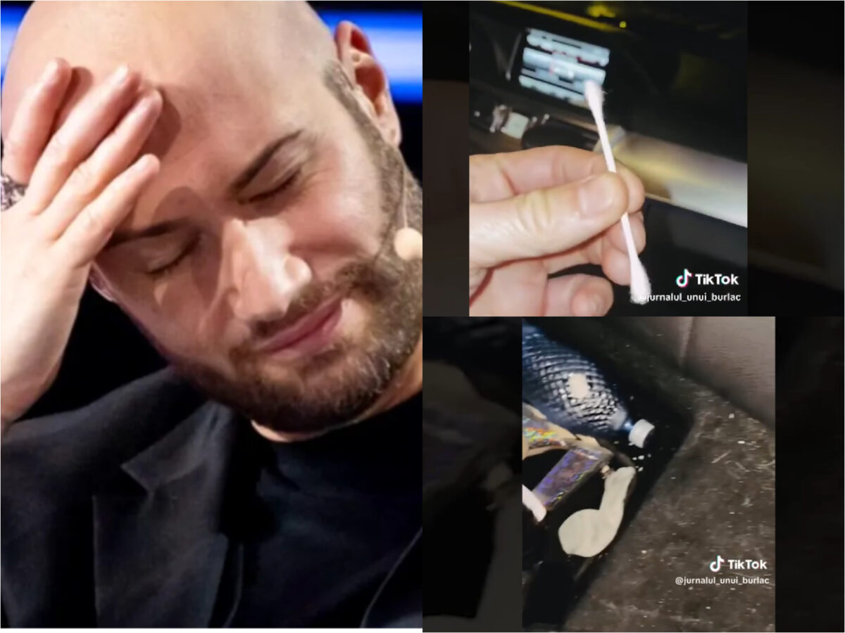 Imagine Stire Mihai Bendeac s-a apucat să filmeze mizeria din mașina prietenei Anca Dinicu. „Uite un ciorap! Și un bețișor de ureche!”. I-a șocat și pe cei de la spălătorie VIDEO | 2review.ro
