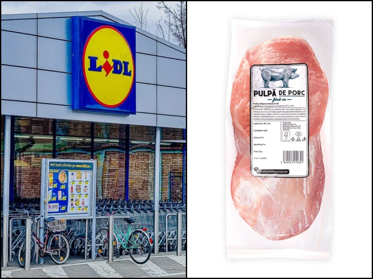 Atenție la carnea de porc din Lidl și Kaufland. De unde sunt aduse produsele care se află în rafturile supermarketurilor