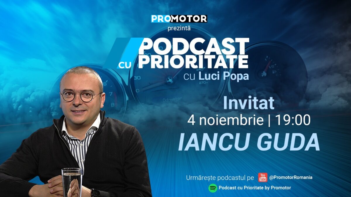 Imagine Stire Sâmbătă, 4 noiembrie, ora 19:00, apare „Podcast cu Prioritate” #19. Invitat: Iancu Guda | 2review.ro