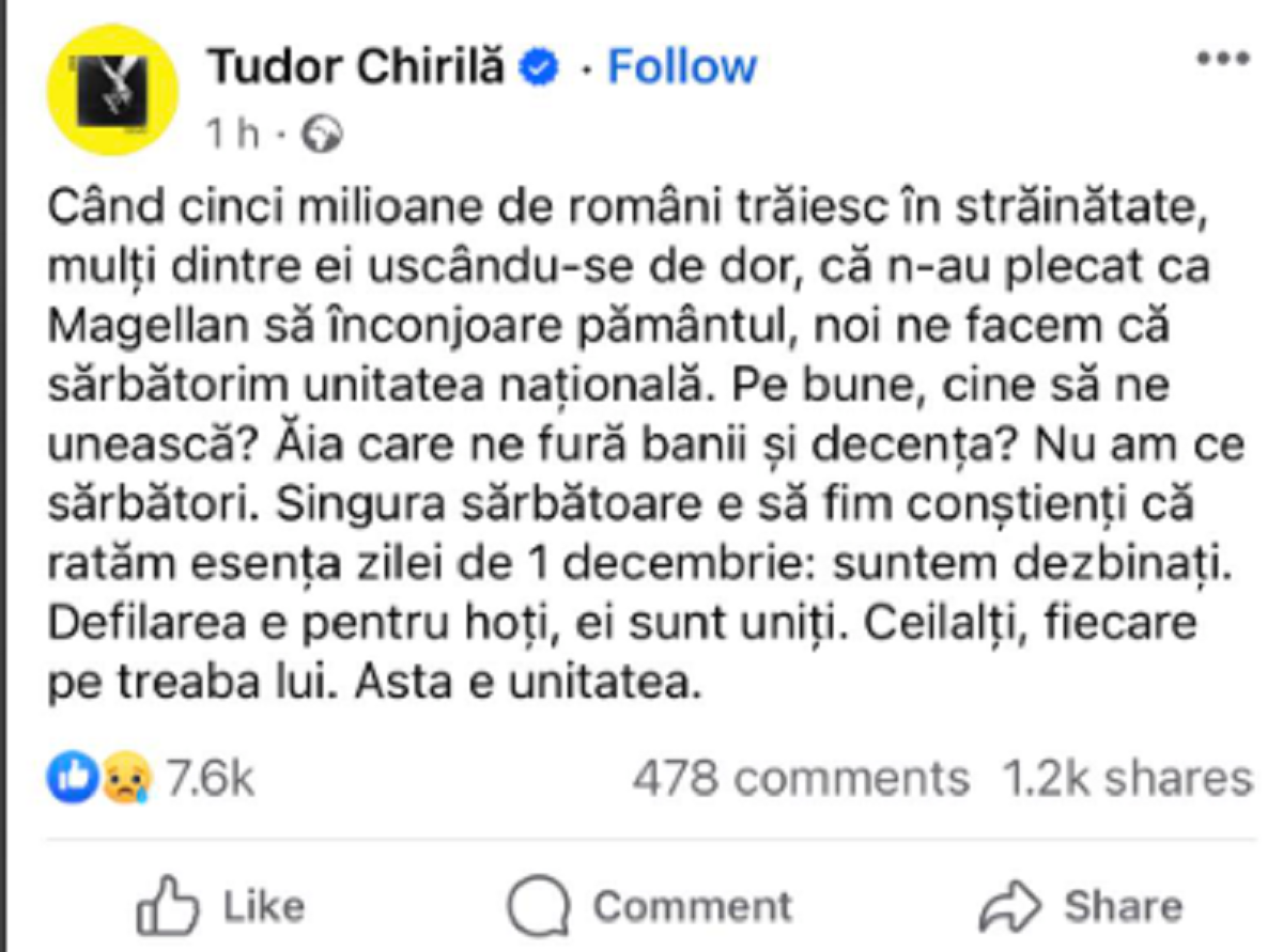 tudor chirila