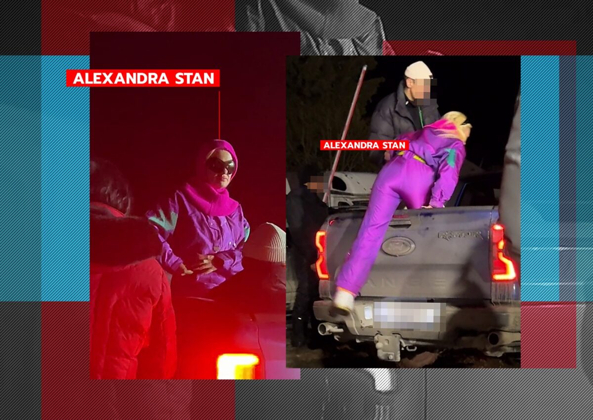 Imagine Stire La asta nu te așteptai! Alexandra Stan s-a dezlănțuit după o noapte nebună la LOFT Susai. S-a urcat într-o benă și… SHOW! | 2review.ro