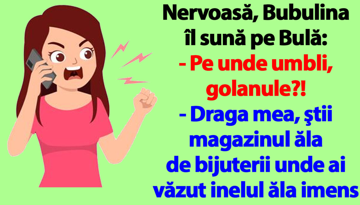 Imagine Stire BANC | Bula, Bubulina și magazinul de bijuterii | 2review.ro
