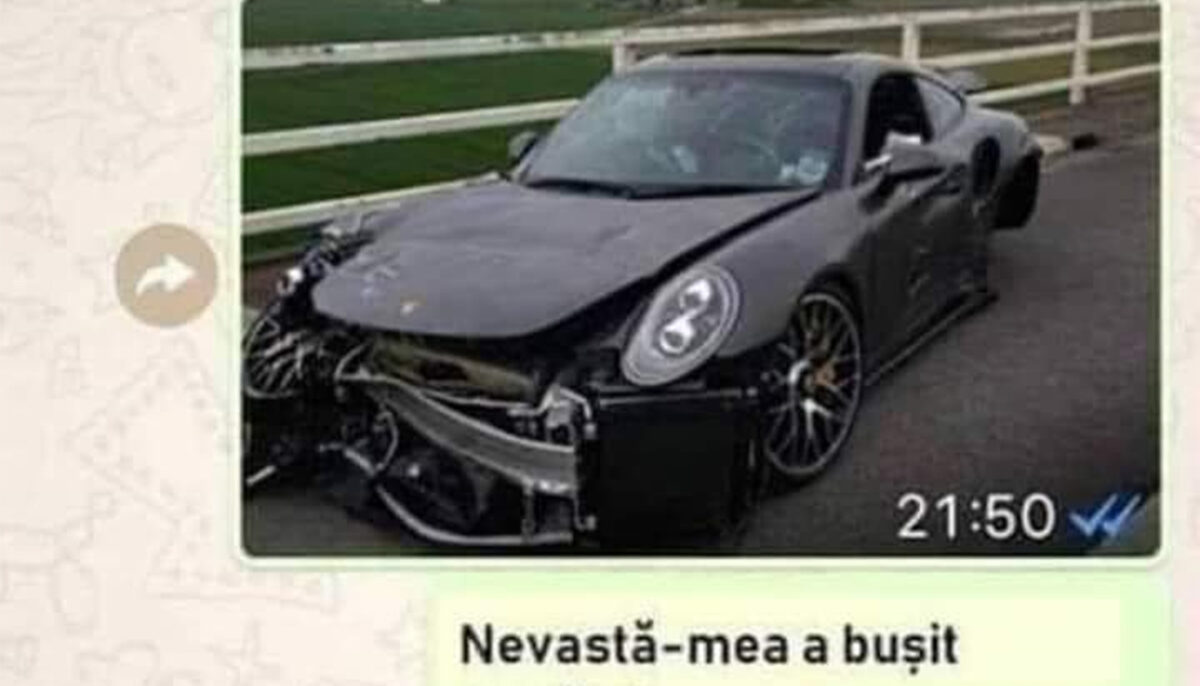 Imagine Stire BANCUL ZILEI | „Nevastă-mea mi-a bușit mașina” | 2review.ro