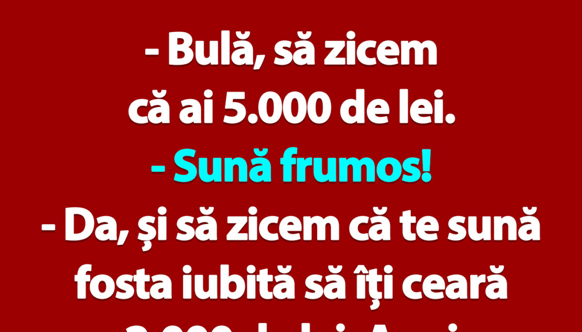Imagine Stire BANC | Bulă și matematica amoroasă | 2review.ro