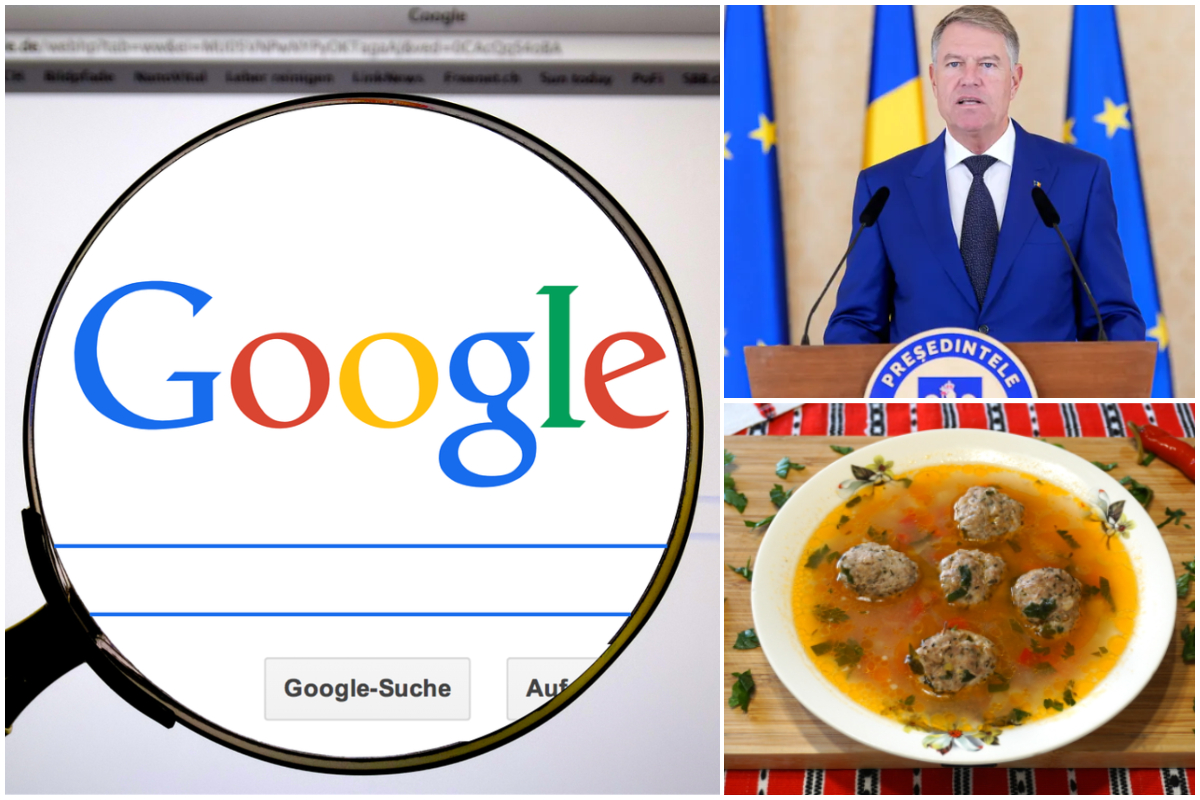 Klaus Iohannis și ciorba de perișoare, în topul căutărilor pe Google în 2023. Ce i-a mai interesat pe români