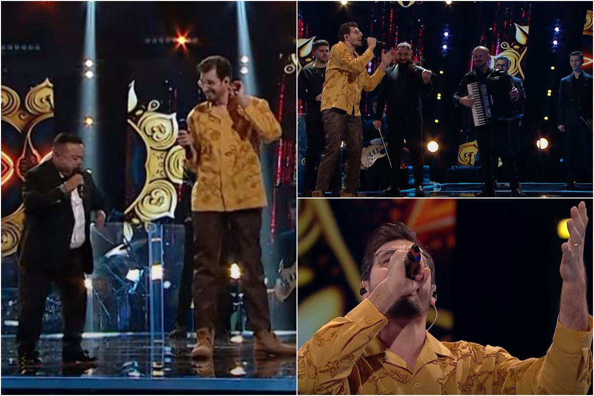 Imagine Stire Adrian Minune a „rupt” scena la Vocea României! Apariţie surprinzătoare în finala de la Pro TV. VIDEO fabulos | 2review.ro