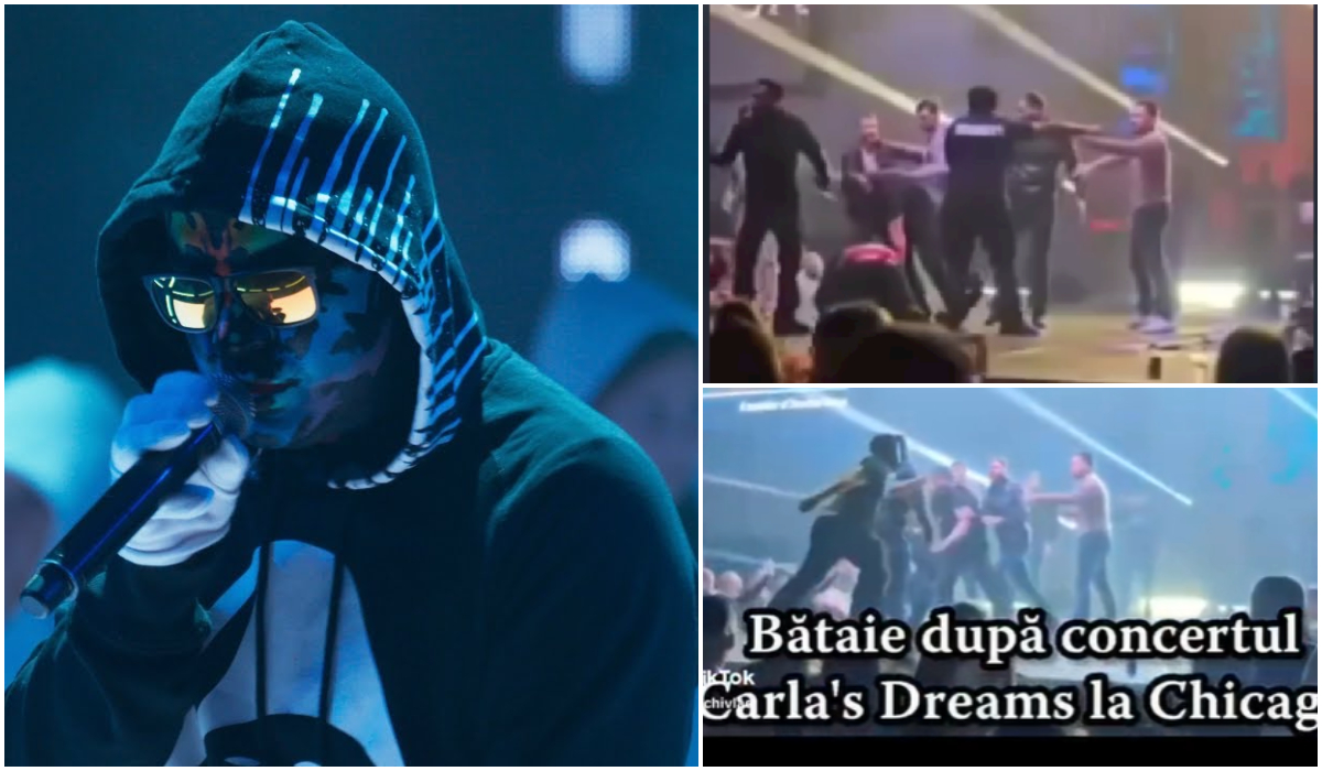 Carla’s Dreams prinși într-o bătaie generală! Pumni și lovituri dure din cauza concertului din Chicago susținut de trupa din Moldova