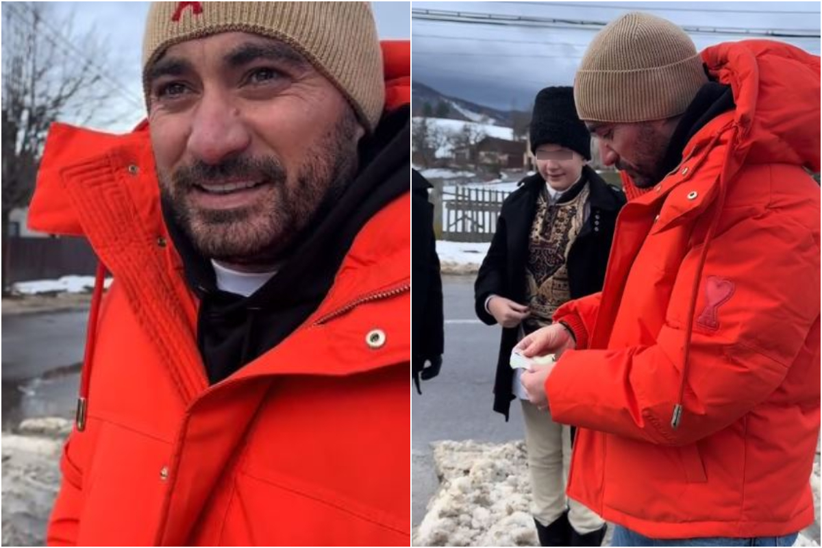 Imagine Stire Câţi bani le-a dat Pescobar unor colindători din Sinaia? Internetul a luat „foc”: „E grea pielea pe tine” | 2review.ro