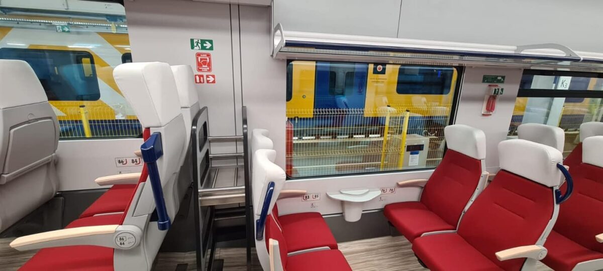 Cum arată trenul nou-nouț cumpărat de CFR. România importă o garnitură de la „țiplă” după 20 de ani de pauză
