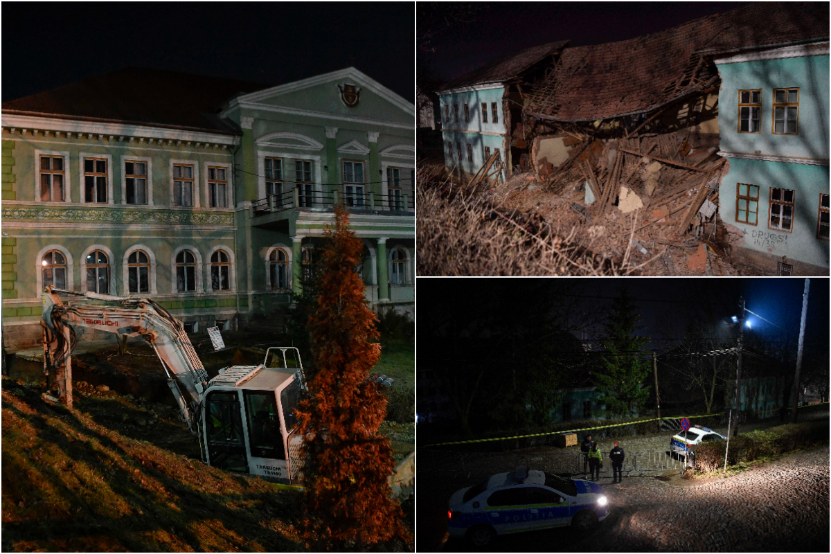 Greșeala flagrantă făcută de firma care făcea săpături la internatul din Odorheiu Secuiesc. Nu au respectat ce scria în autorizație