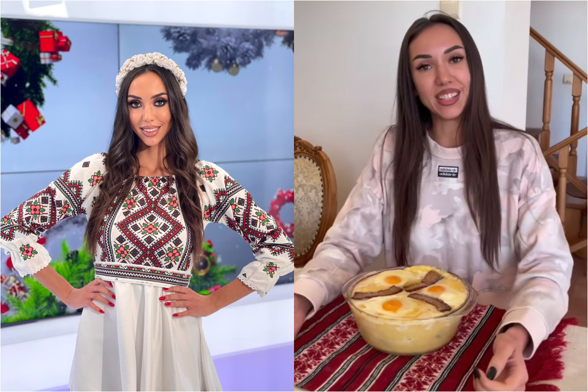 Imagine Stire Jessie Baneș, vedeta care face senzație cu o rețetă de mămăligă. „Așa gătea bunica mea când eram micuță” | 2review.ro