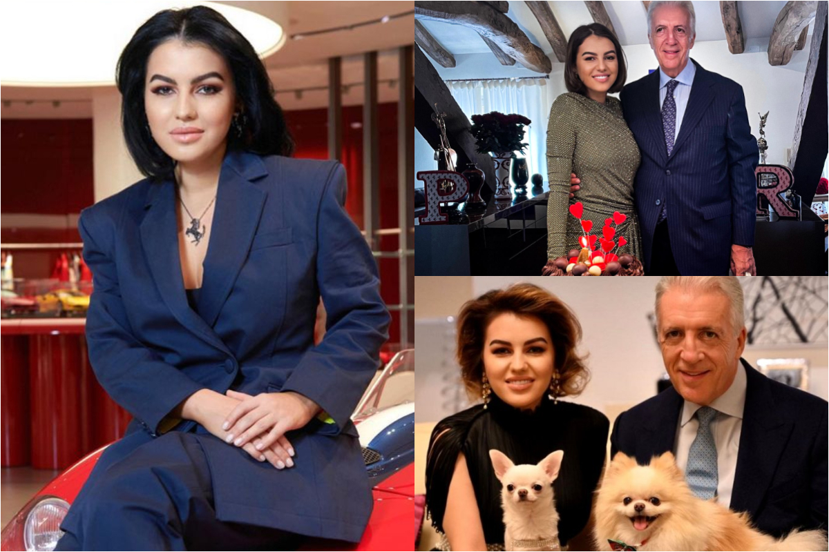 Imagine Stire Milionarul Piero Ferrari a avut un șoc când a văzut trei mașini fabricate de el în fața unui restaurant din București. Ce i-a spus soției sale, românca Romina Gingașu | 2review.ro