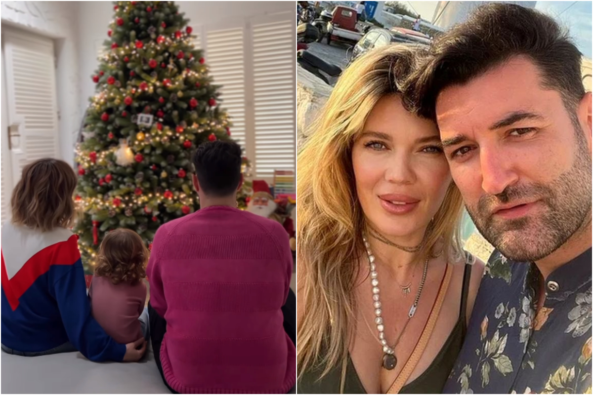 Imagine Stire Poza ciudată pe care Smiley și Gina Pistol și-au pus-o în bradul de Crăciun. Imediat au fost asaltați cu sute de felicitări | 2review.ro