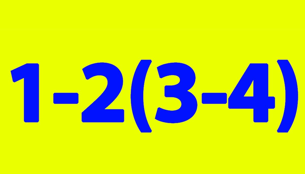 Imagine Stire TEST IQ | Calculați 1-2(3-4) | 2review.ro