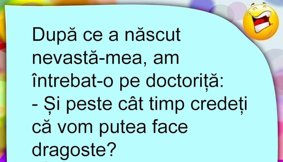 Imagine Stire BANC | După ce a născut nevastă-mea, am întrebat-o pe doctoriță | 2review.ro