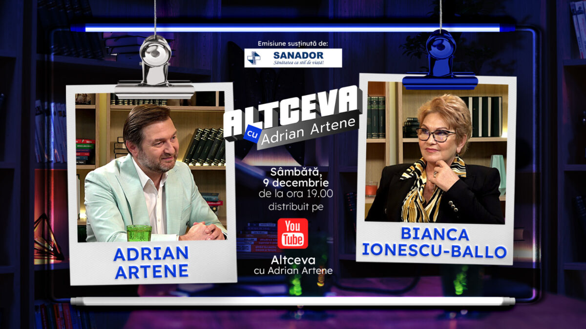 Imagine Stire Soprana Bianca Ionescu, la „Altceva cu Adrian Artene”: „Muzica este o Icoană!” | 2review.ro