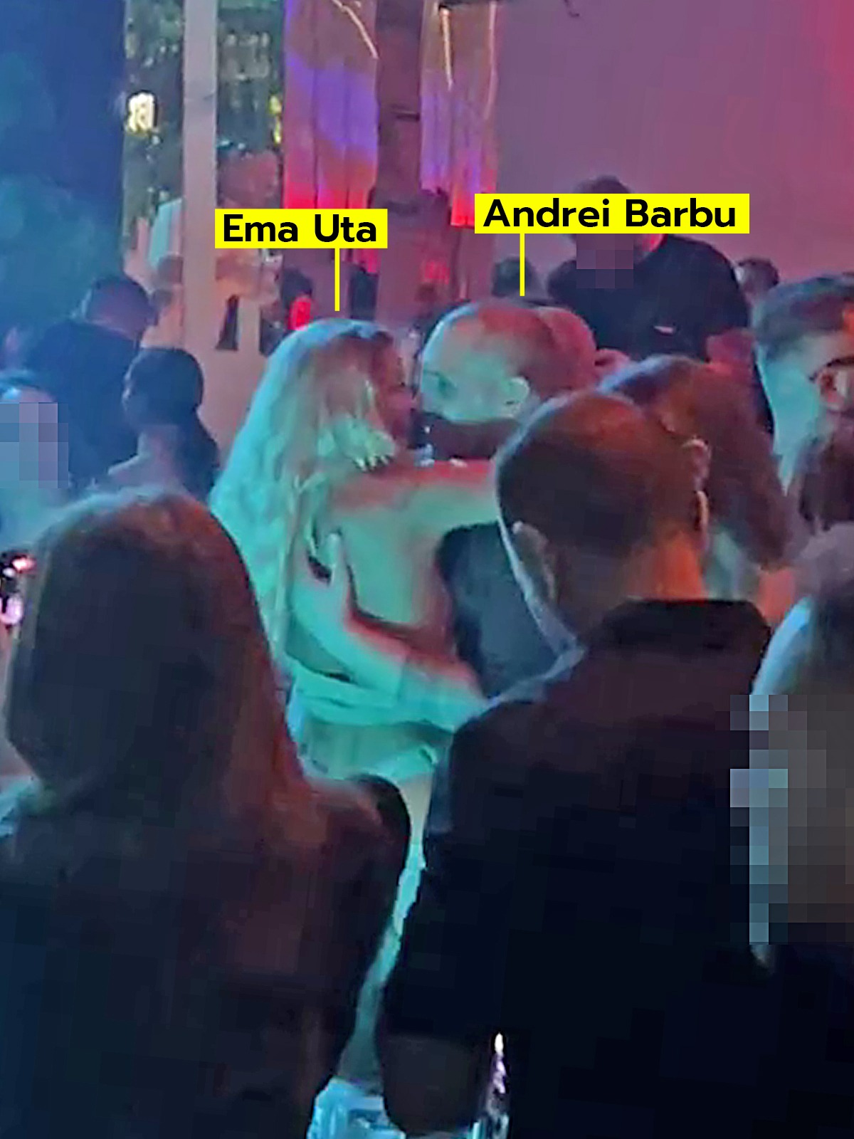 Andrei Barbu și Ema Uta s-au sărutat dezlănțuit la LOFT, zilele trecute