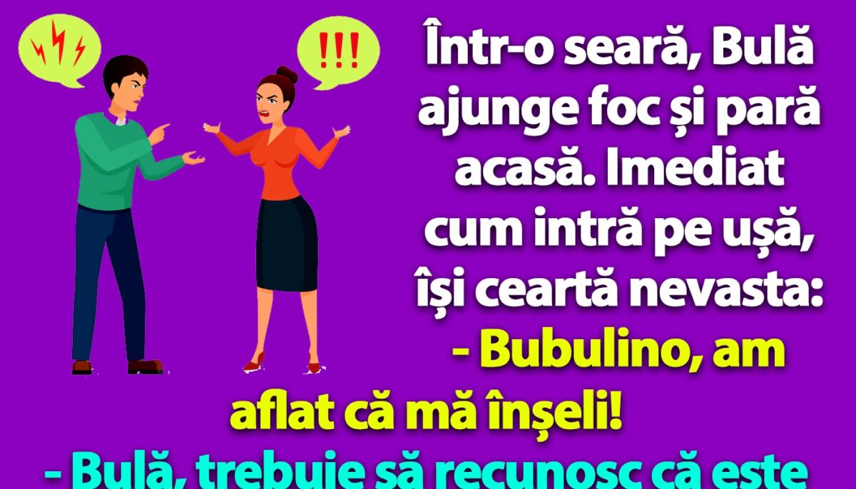 Imagine Stire BANC | De ce îl înșală Bubulina pe Bulă, de fapt | 2review.ro
