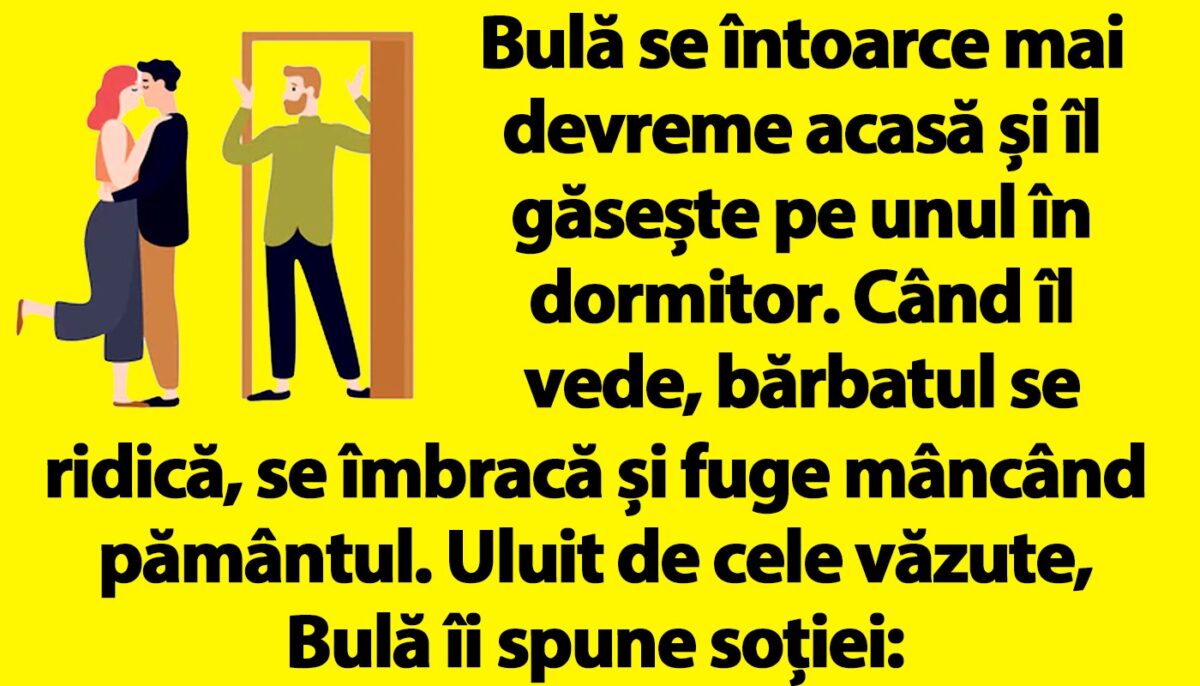 Imagine Stire BANC | Bulă, Bubulina și amantul din dormitor | 2review.ro